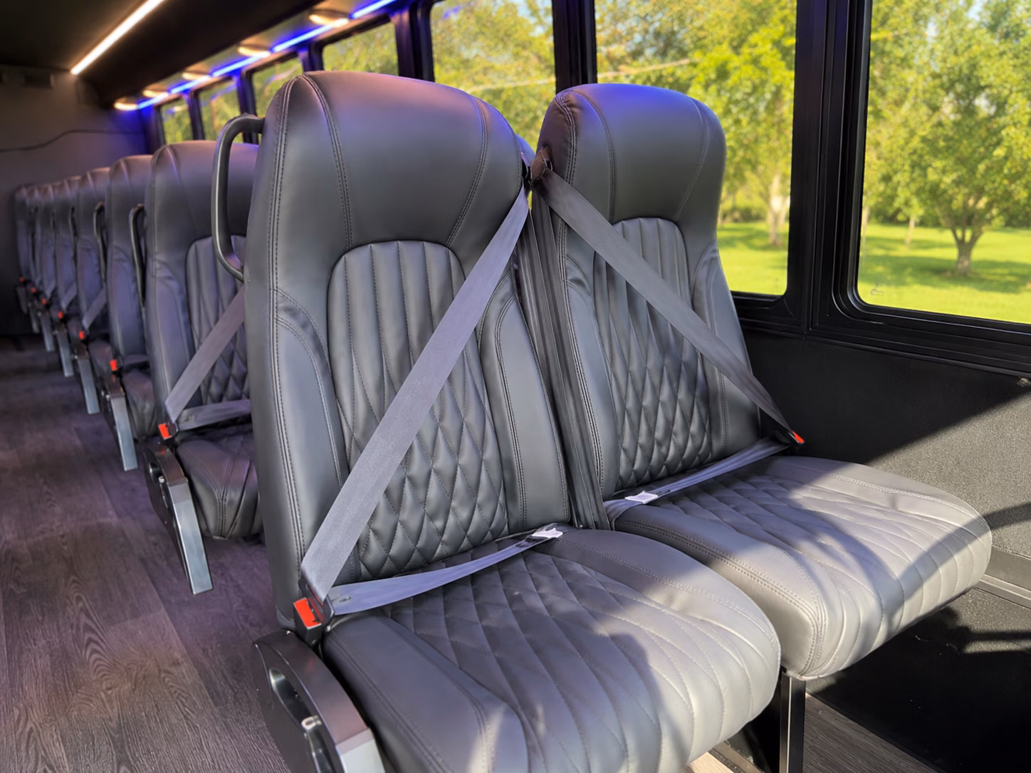 charter buses for mill creek canyon wedding venues