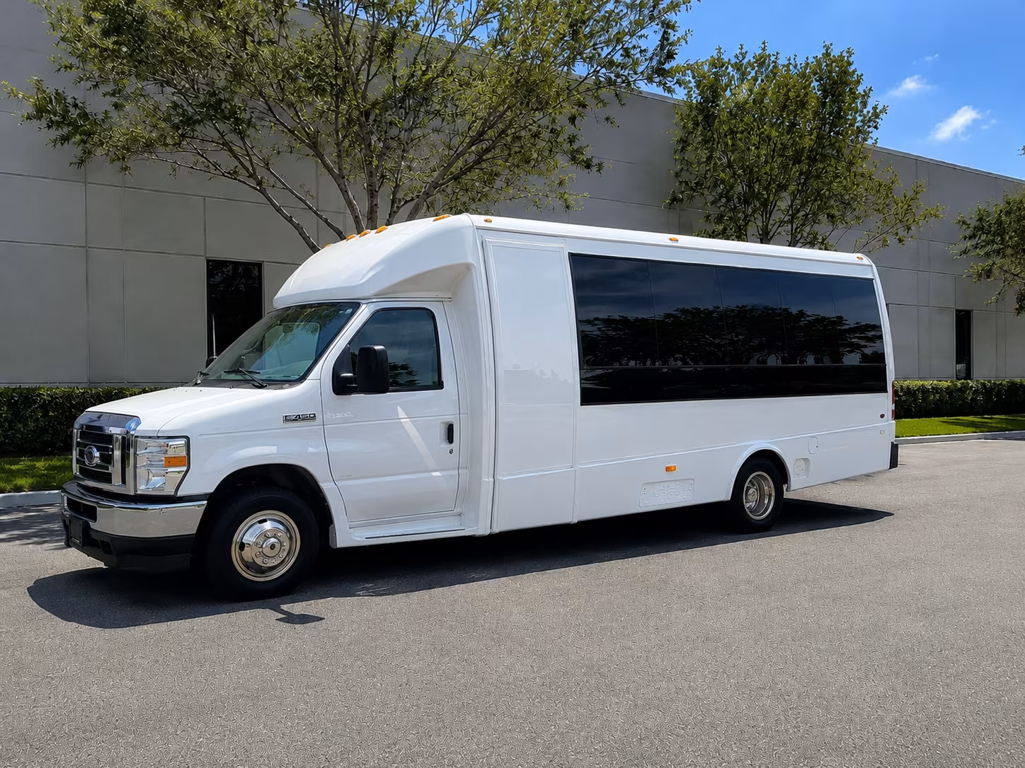employee shuttle buses for millcreek companies and daily commutes
