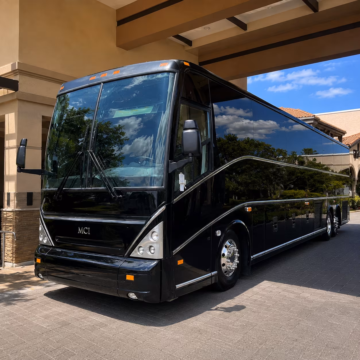 long distance charter buses for away games and road trips from millcreek
