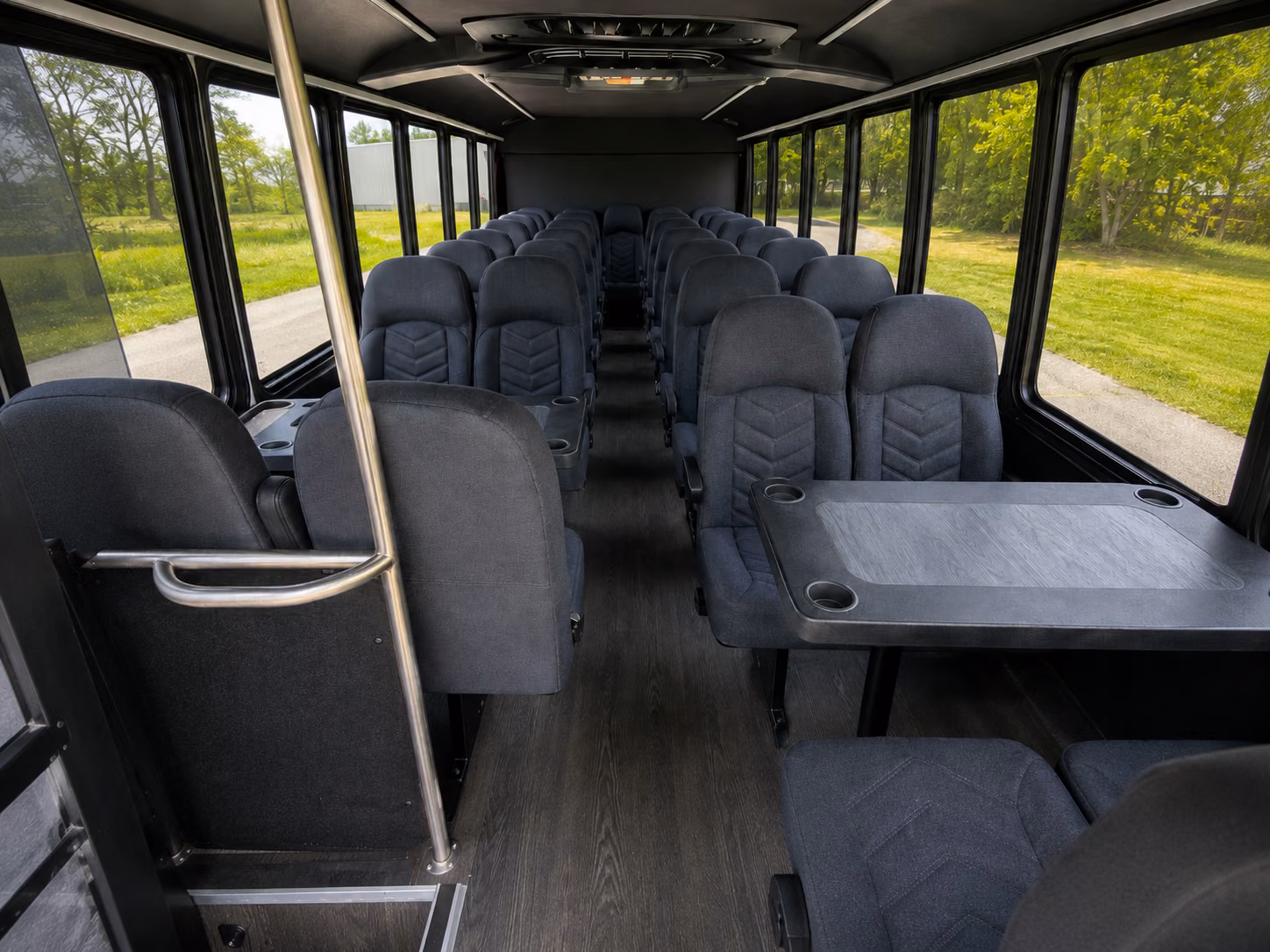 millcreek 20 passenger minibus interior
