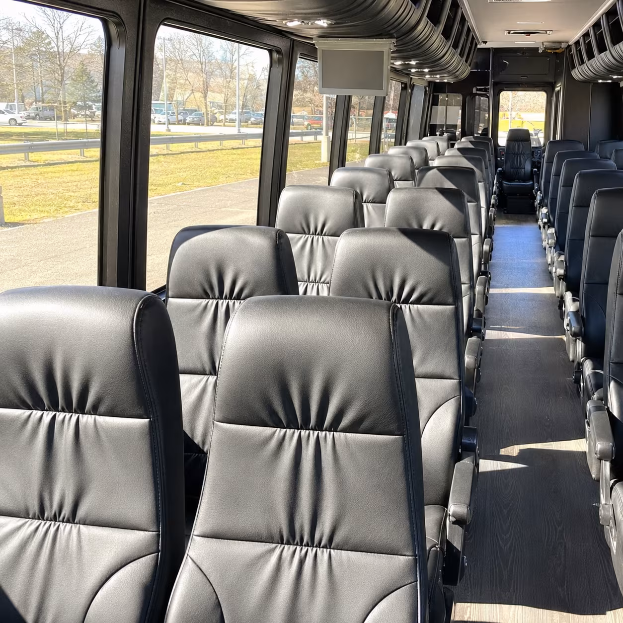 millcreek 35 passenger minibus interior