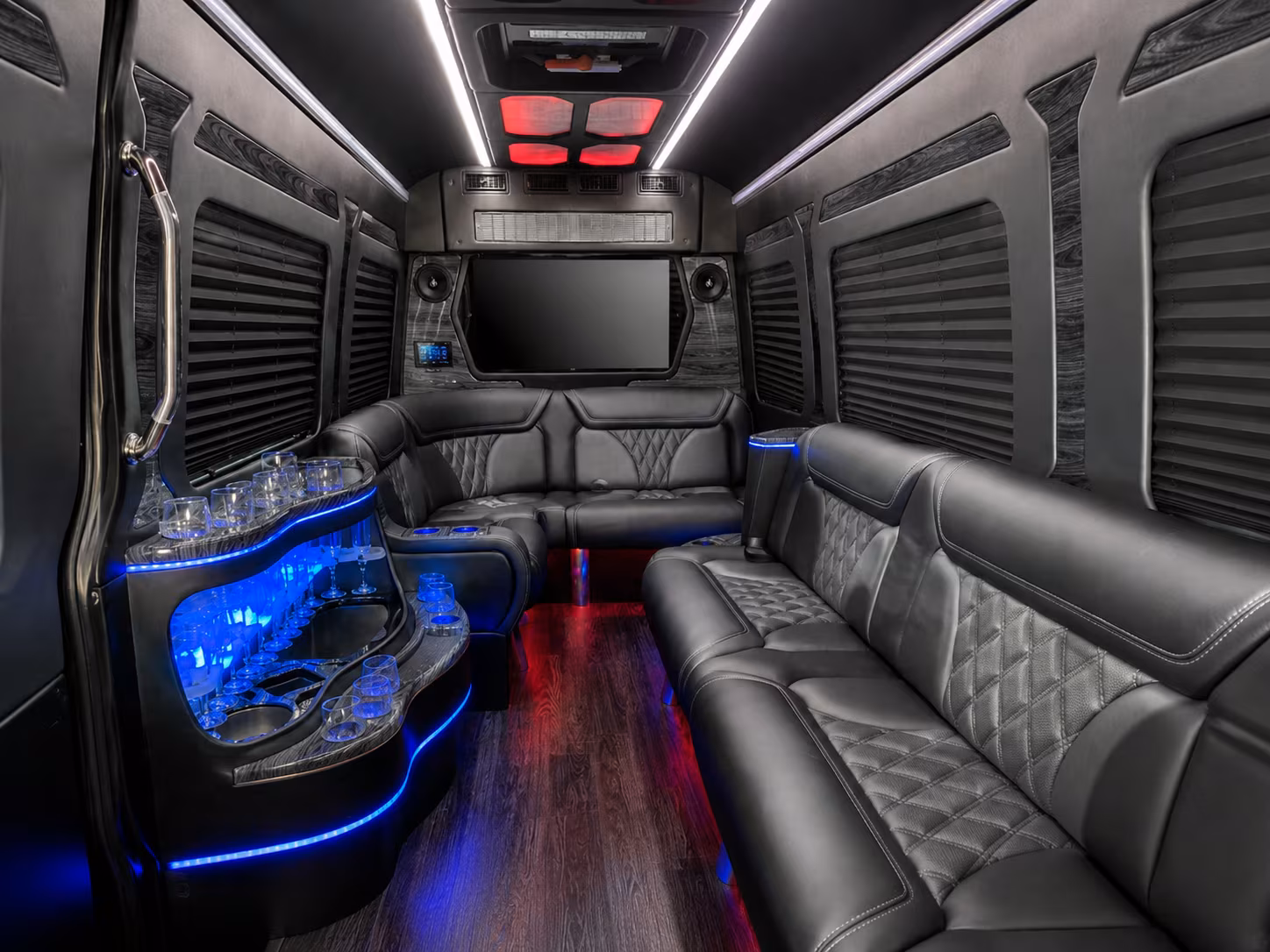 millcreek concert transportation onboard seating