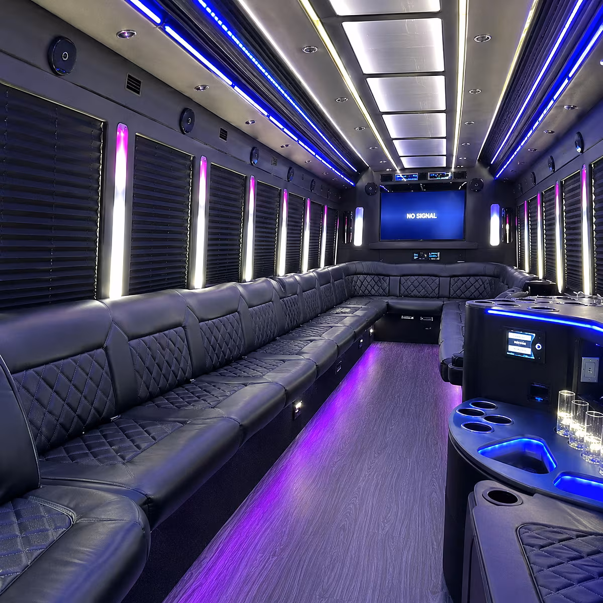 millcreek party bus inside