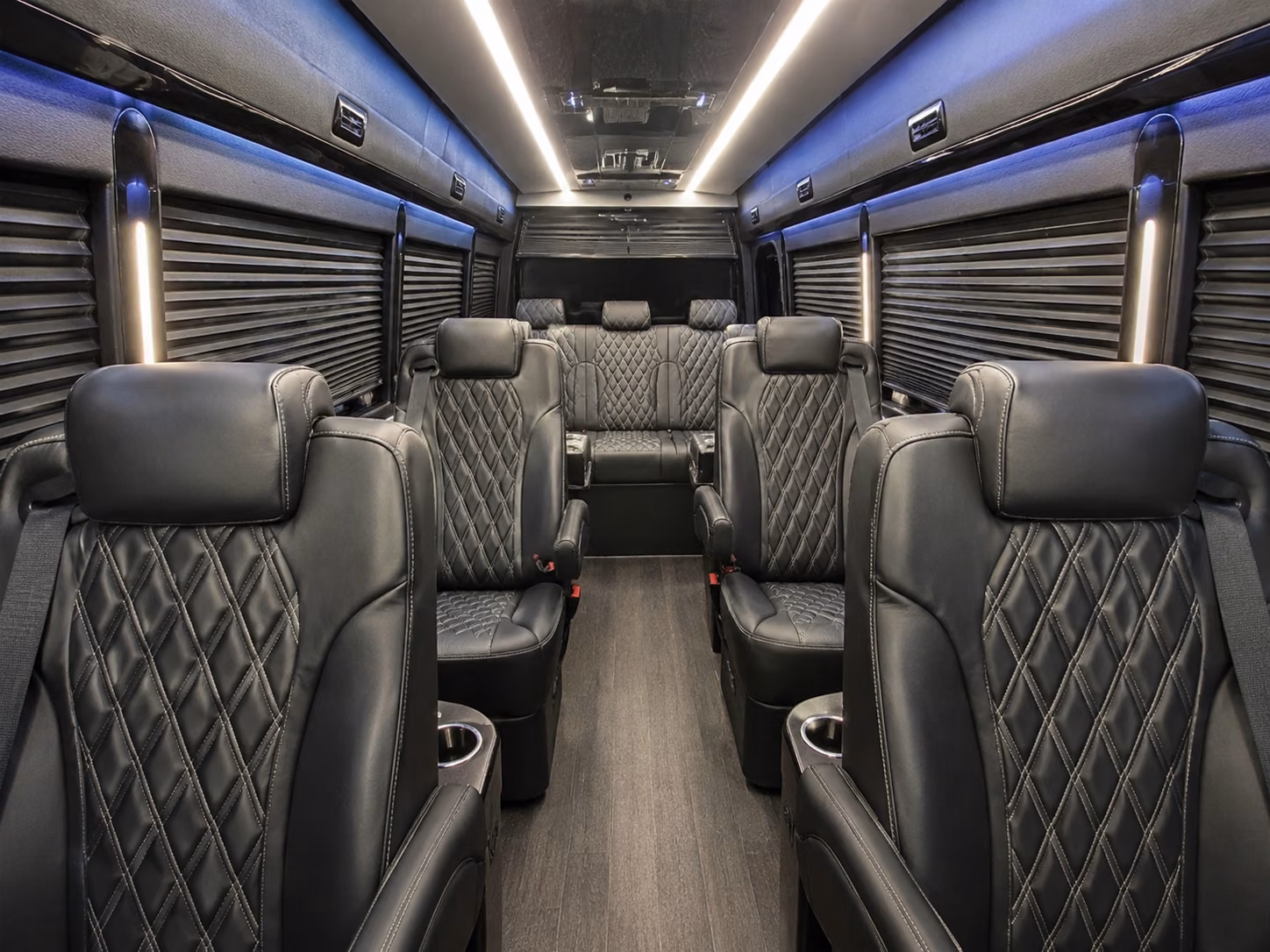 millcreek private event transportation onboard seating