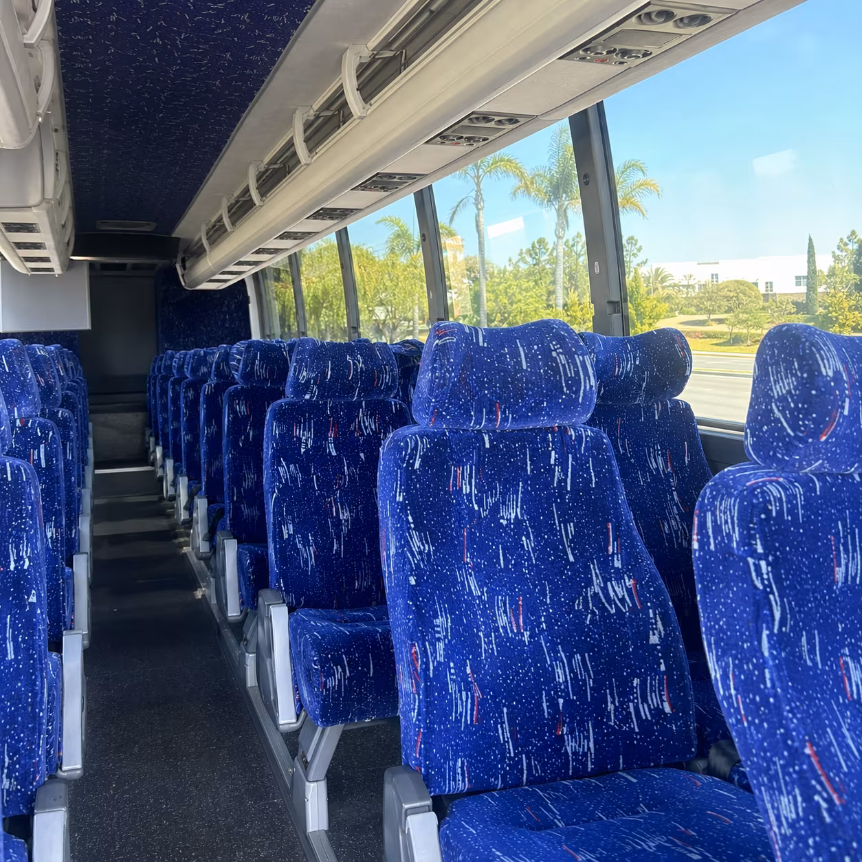 millcreek religious group transportation onboard seating