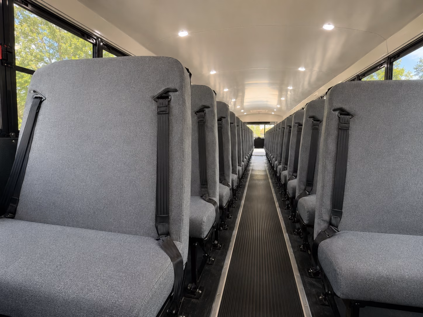 millcreek school bus inside