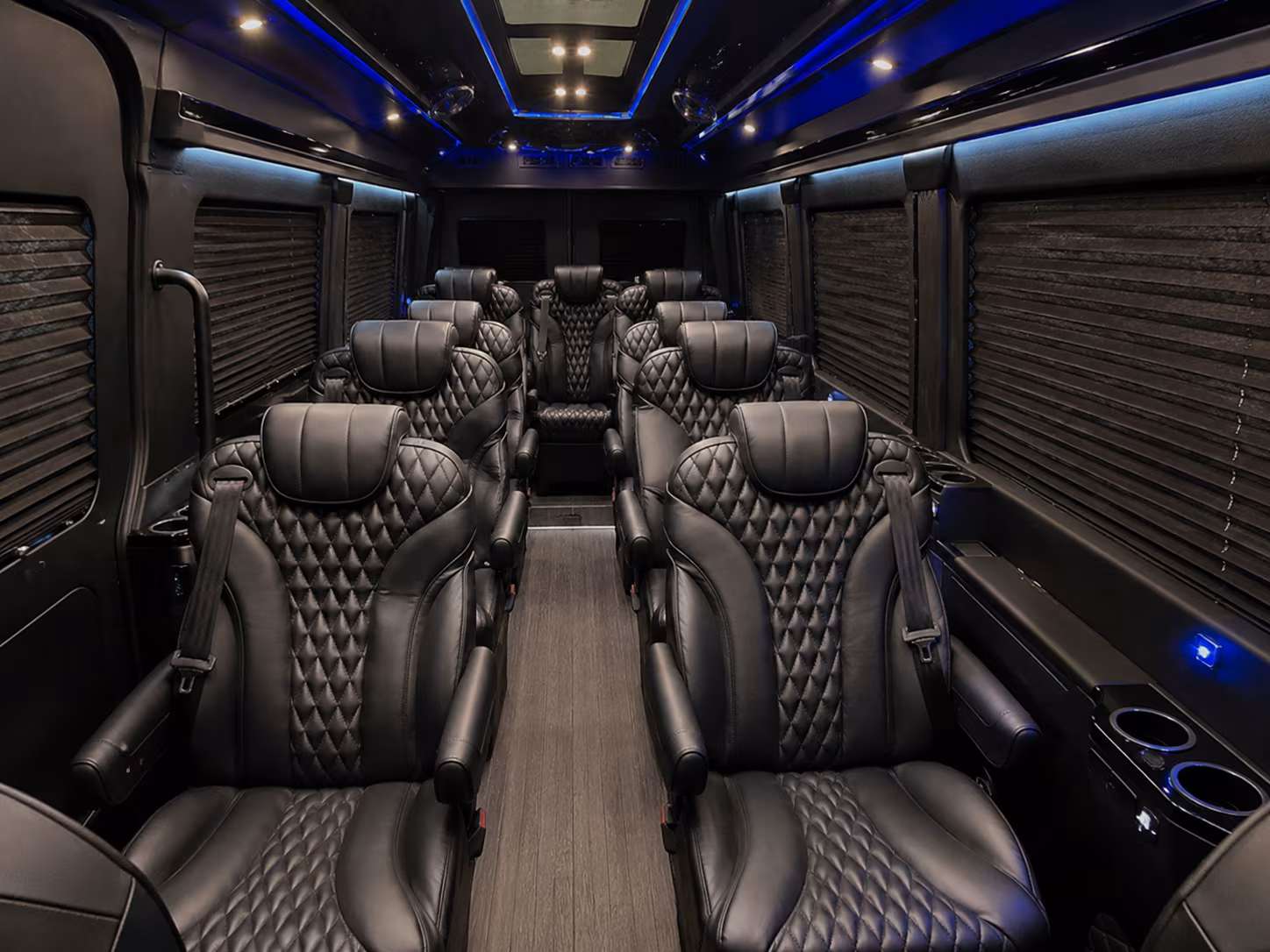 millcreek sprinter van with driver interior