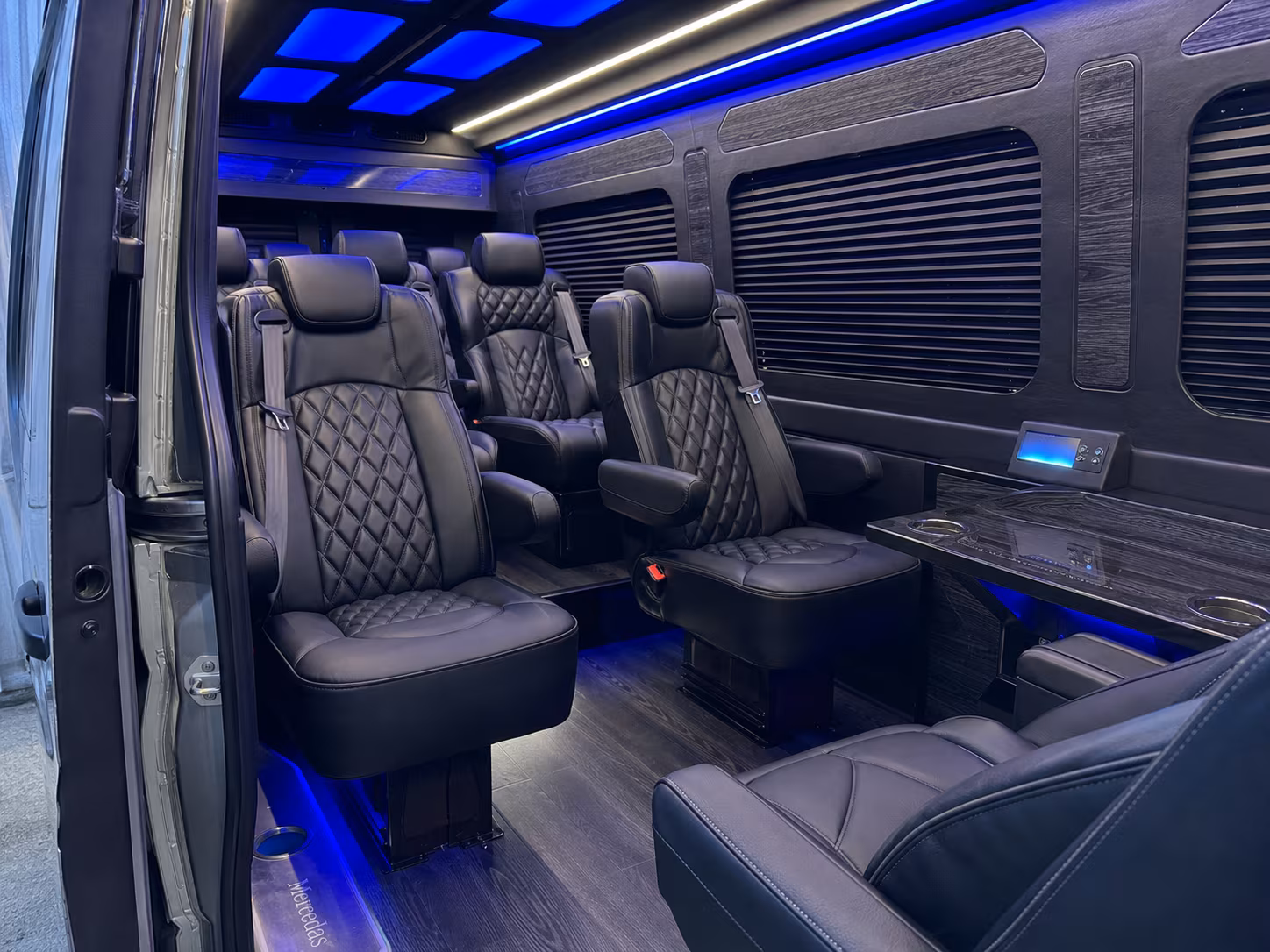 sprinter van transportation for groups and events across millcreek